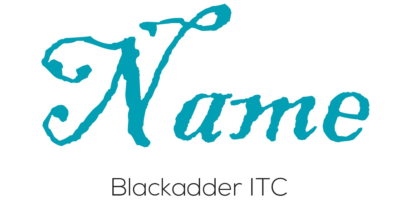 Blackadder ITC Font